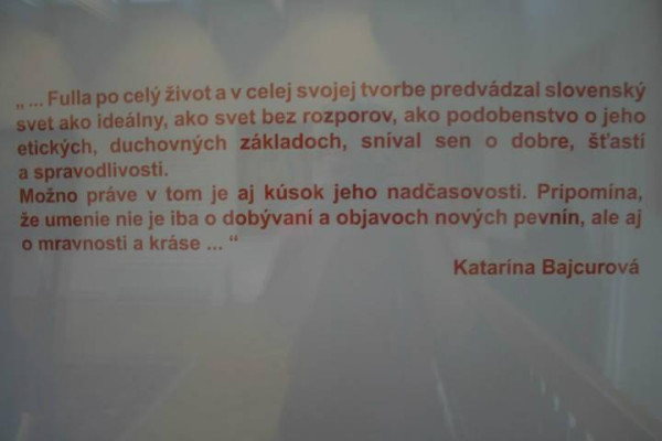 Exkurzia za umením - Galéria Ľudovíta Fullu