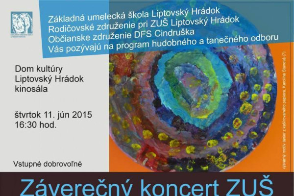 Milí rodičia a priatelia hudby.