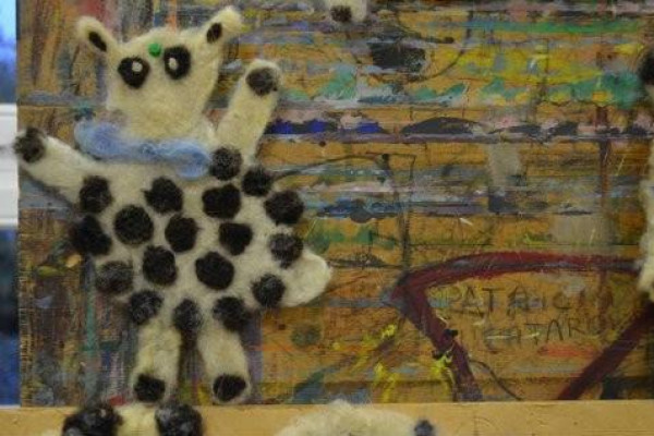 Z chumáča ovčej vlny