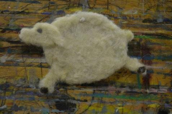 Z chumáča ovčej vlny