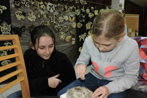 Z chumáča ovčej vlny