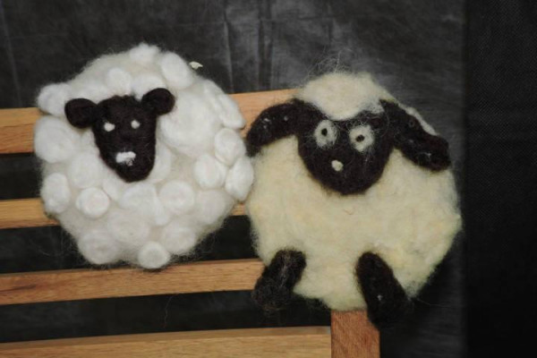 Z chumáča ovčej vlny