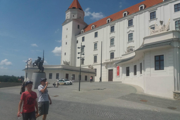 Žiaci výtvarného odboru na Dni parkov a záhrad v Bratislave