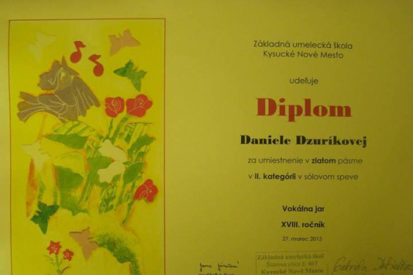 Prvé úspechy našich malých spevákov