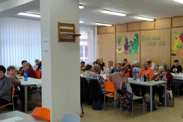 Vystúpenie pre jednotu dôchodcov sekcie učiteľov