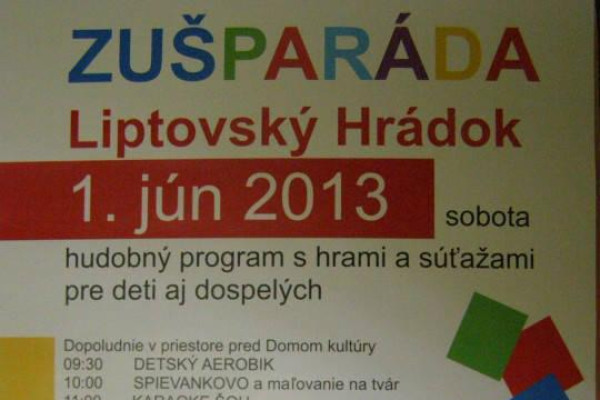 ZUŠ P A R Á D A 1. JÚNA MDD