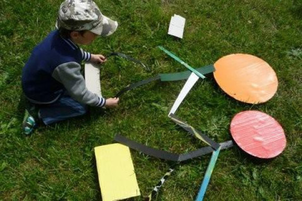 PVŠ - variácie z geometrických útvarov pod nebom