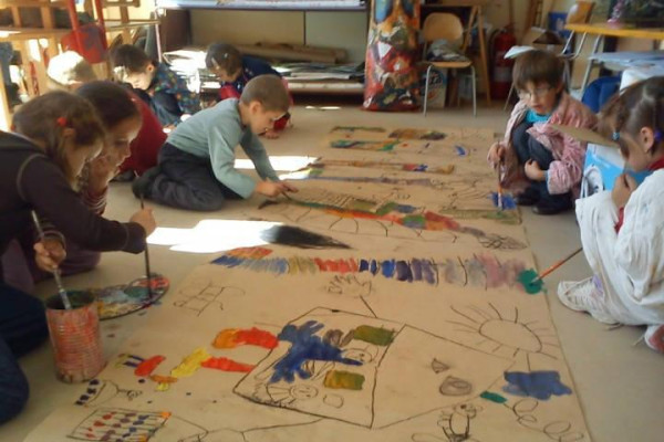 Pracovná atmosféra v atelieri